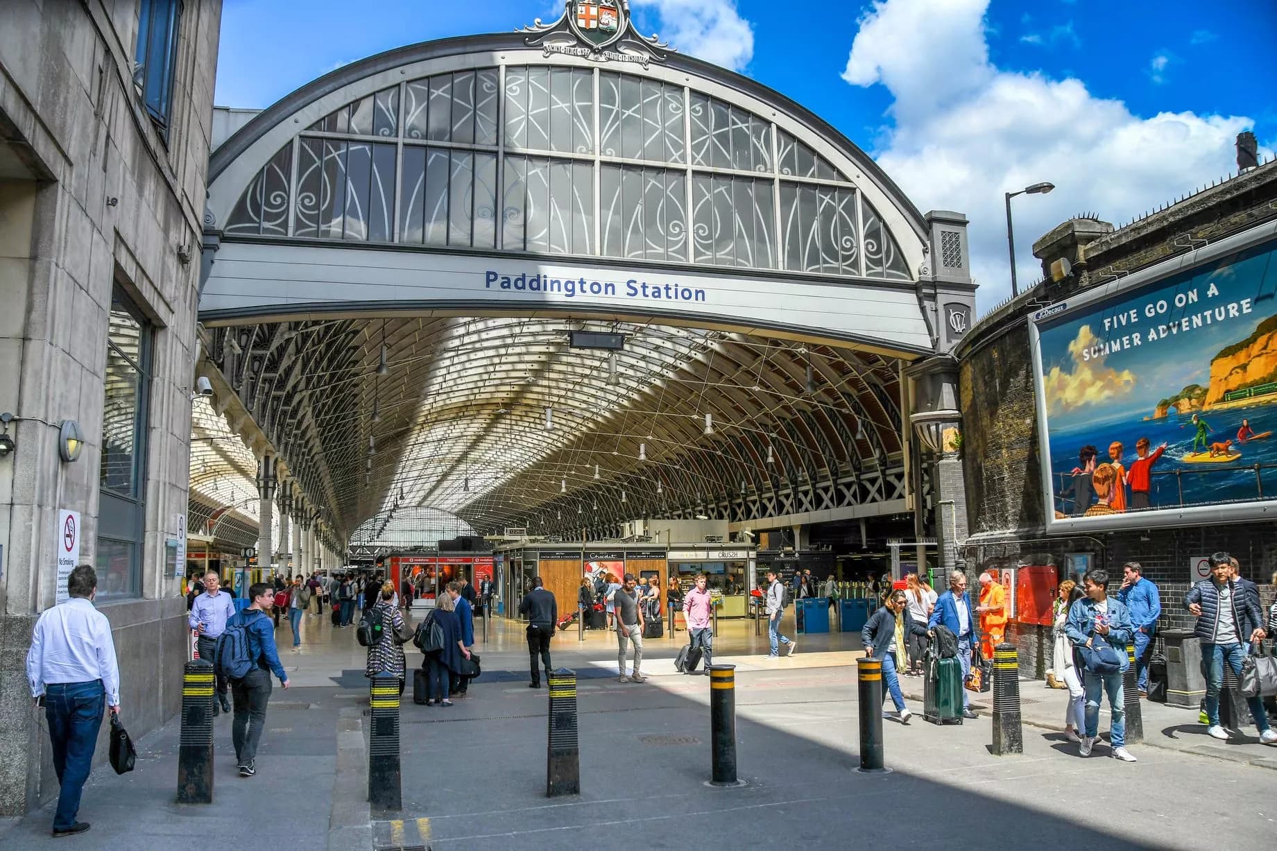 Exterior of Paddington Luggage Store