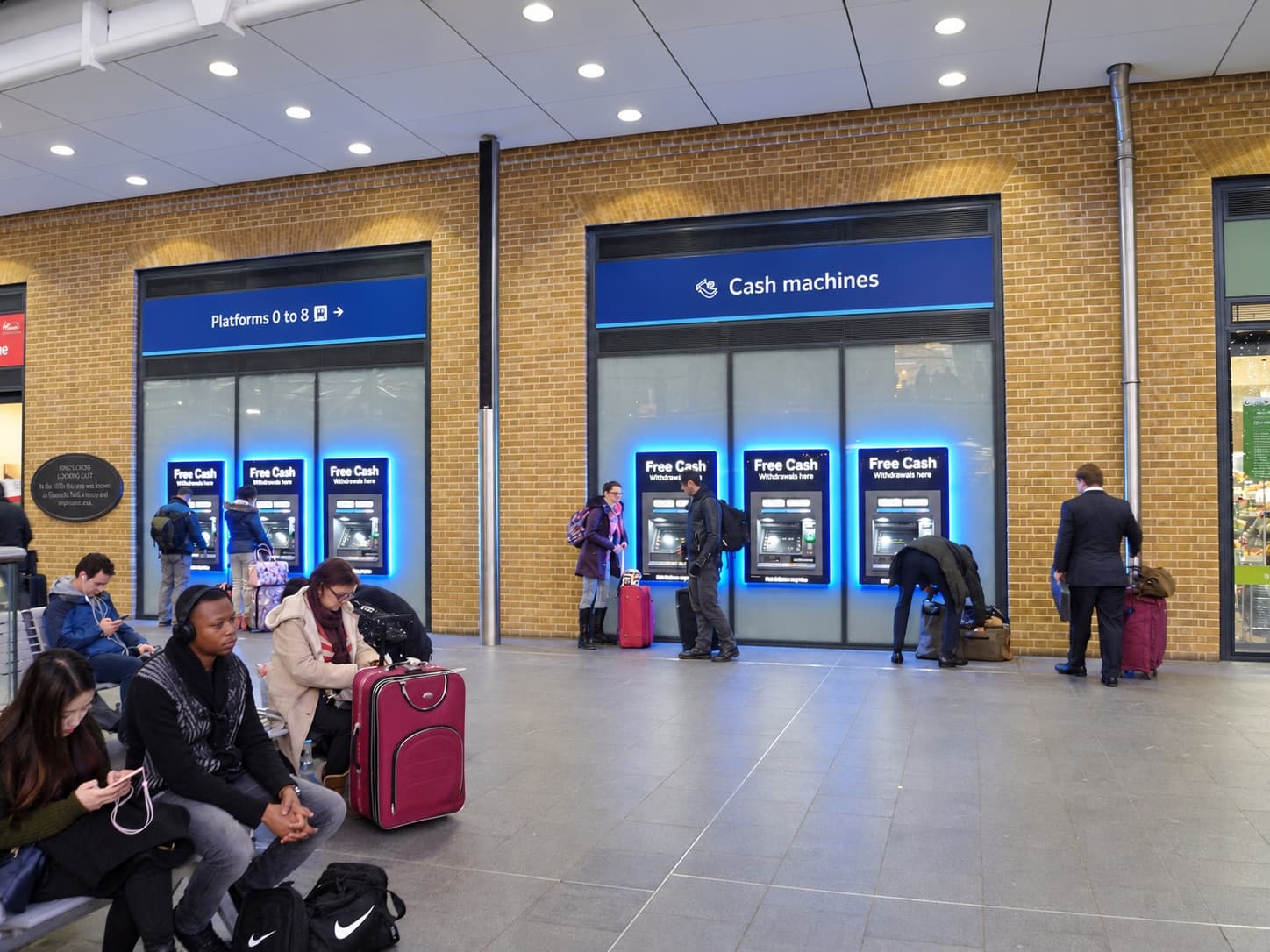 The wider King’s Cross concourse