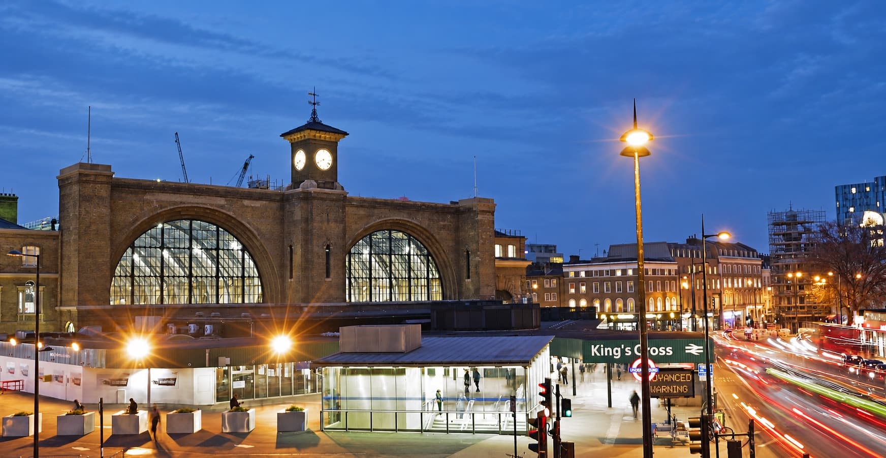 King’s Cross in the evening