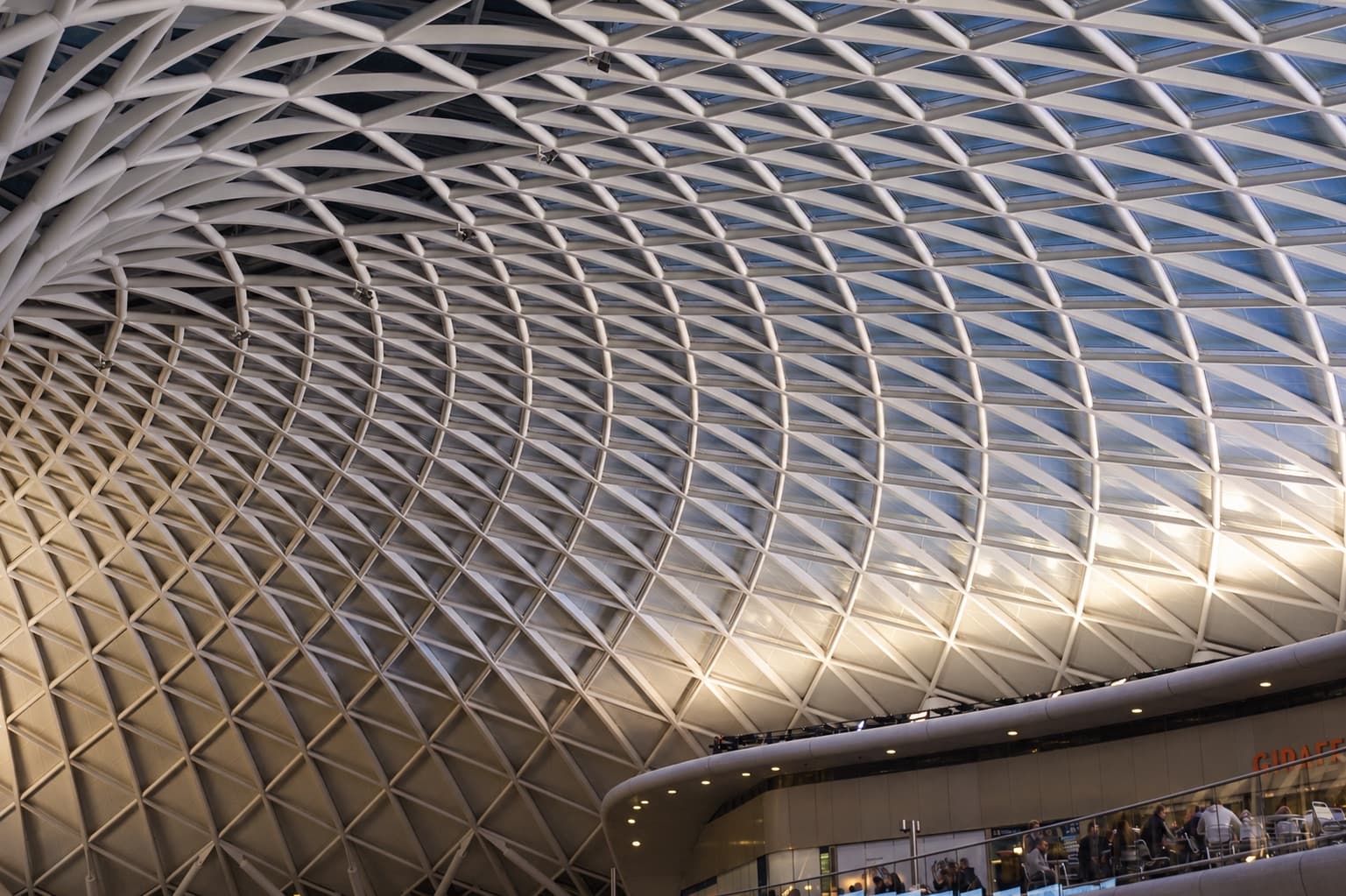 King’s Cross Station at night