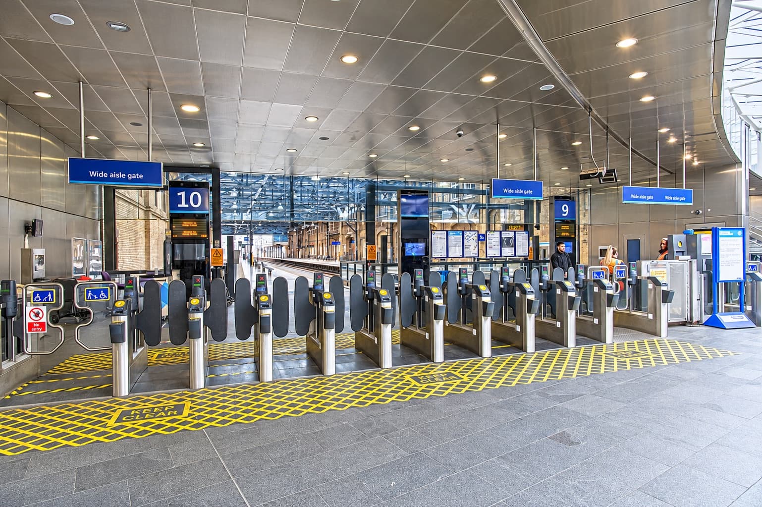 Platforms at King’s Cross