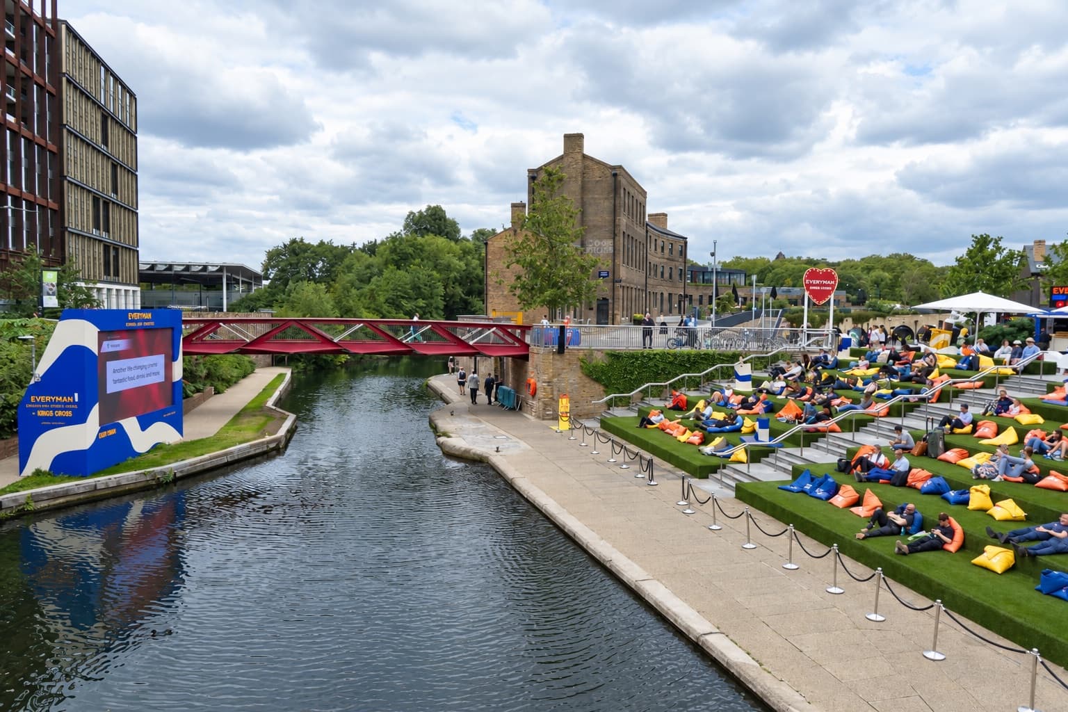 Regent’s Canal beside Granary Square